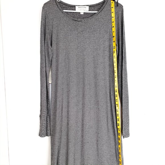 NWT anthropologie cloth & stone striped tee dress S - Picture 5 of 6